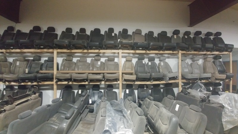 Full View of Available Truck Seats